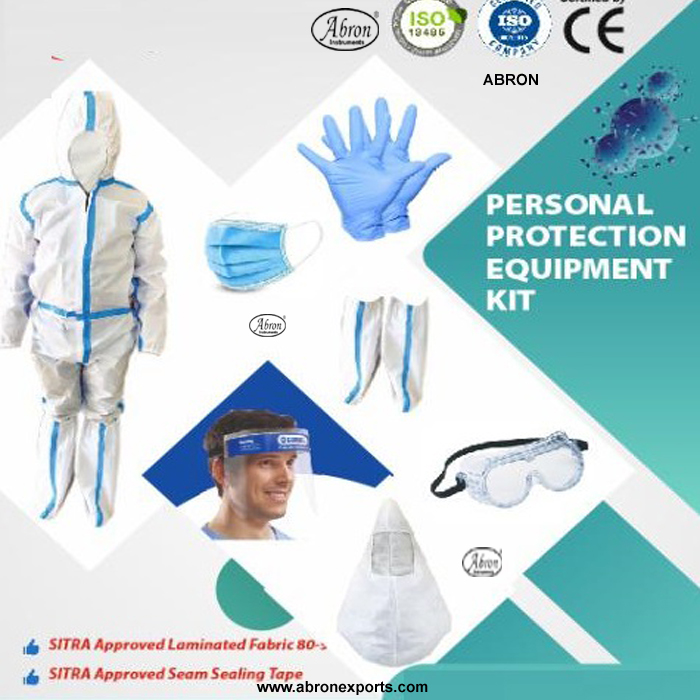 PPE Kit Complete Head To Show Gloves Facemask ABM-2195S