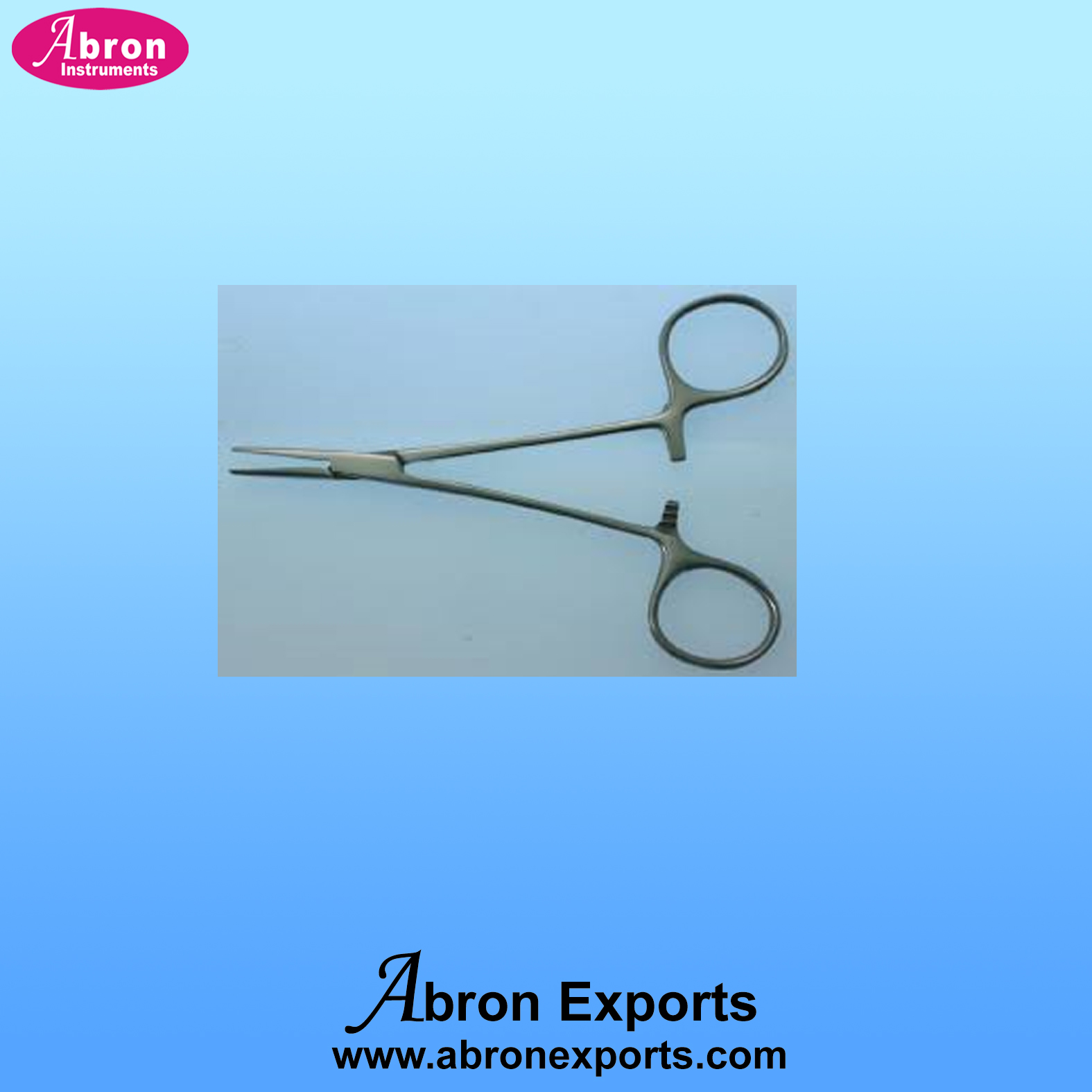 Surgical abron forceps heamostetical canemco ABM-2620-27 