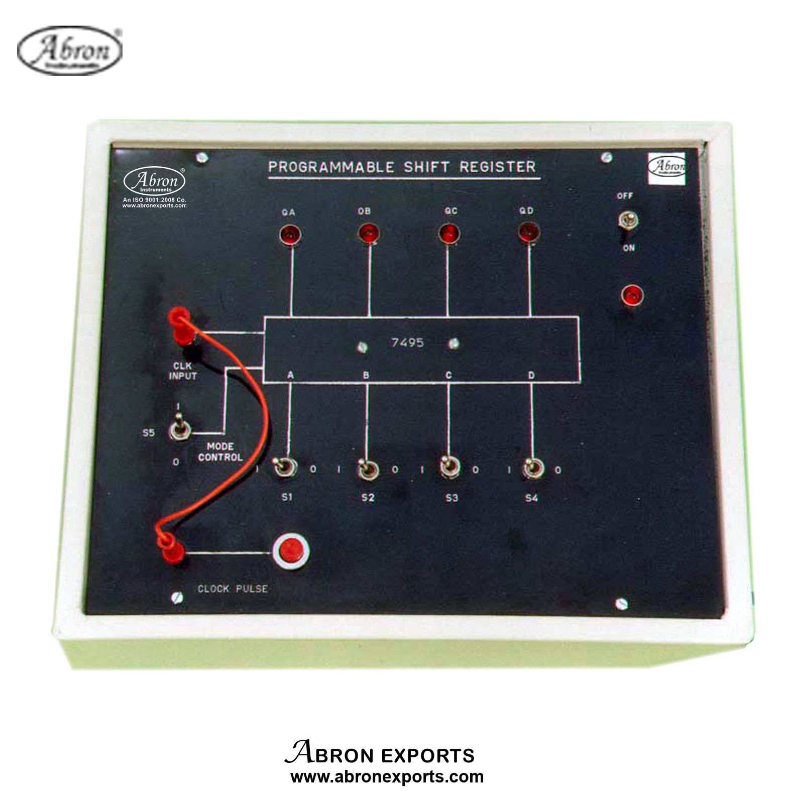 Logic Gate Programme Shift Register LED 0-1Logic sockets power supply AE-1300-H