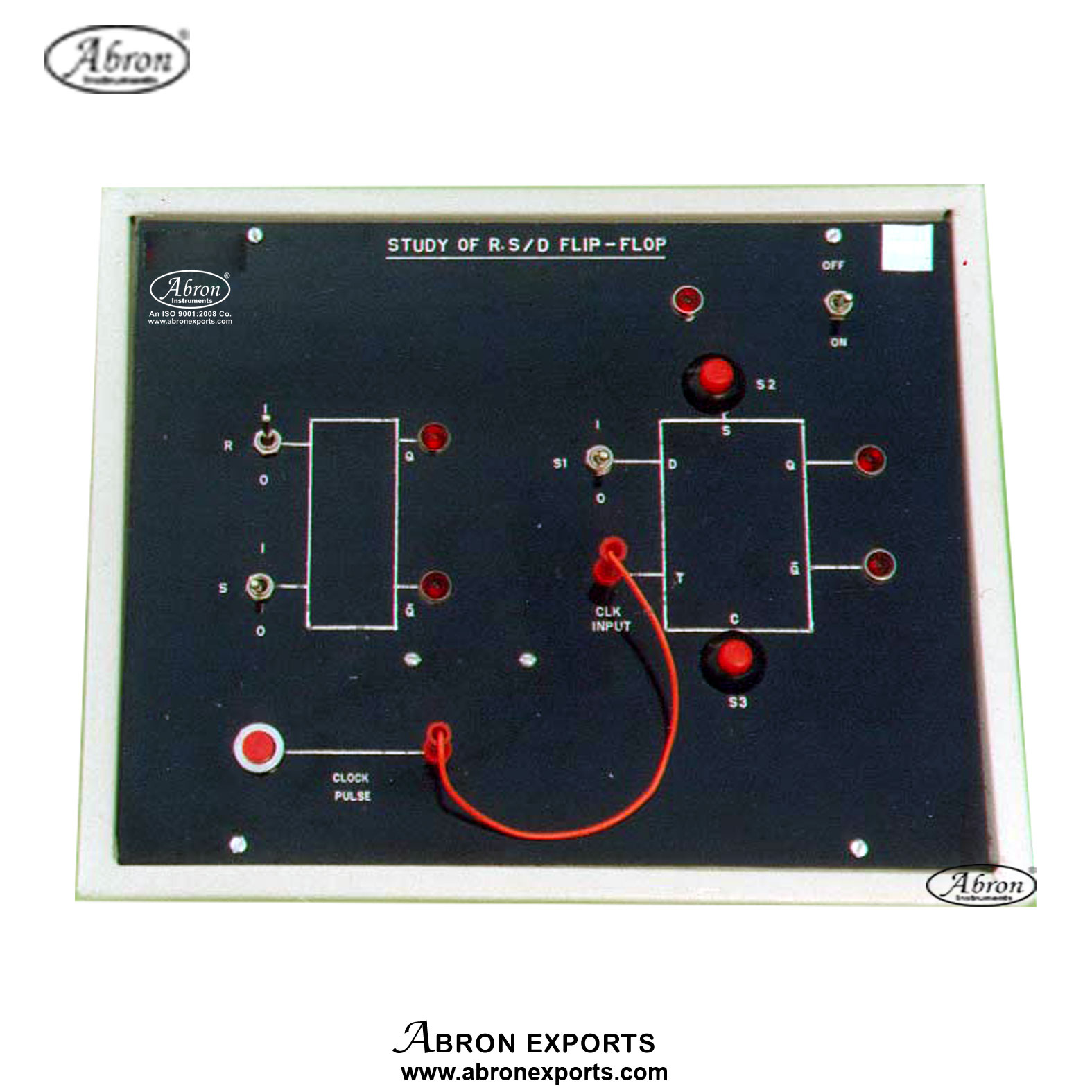Logic Gate Programme Counter Study LED 0-1 Logic sockets power supply AE-1300-Y