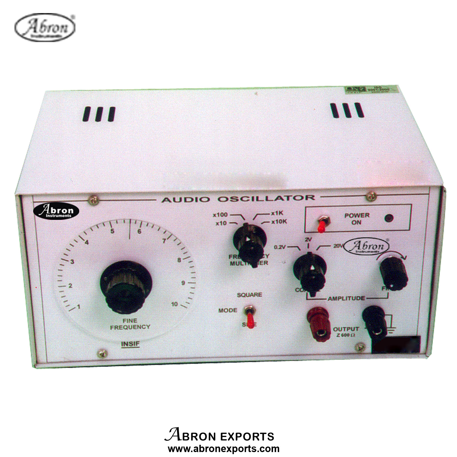 Oscillator audio sine square wave range 20hz-200mhz-abron AE-1347