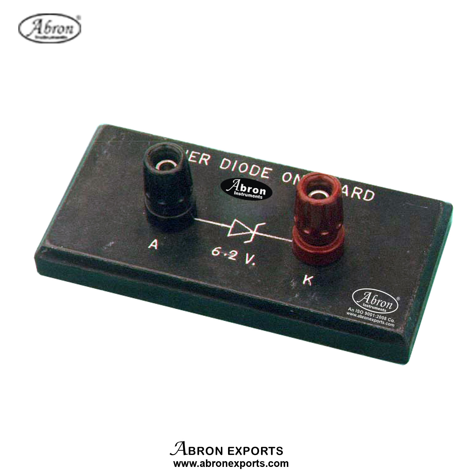 Zener diode PNP or NPN with circuit on Bread Board Terminals AE-1450ZB