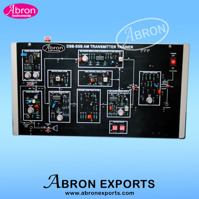 Voice transmitter Receiver fiber Optics Abron AE-1413