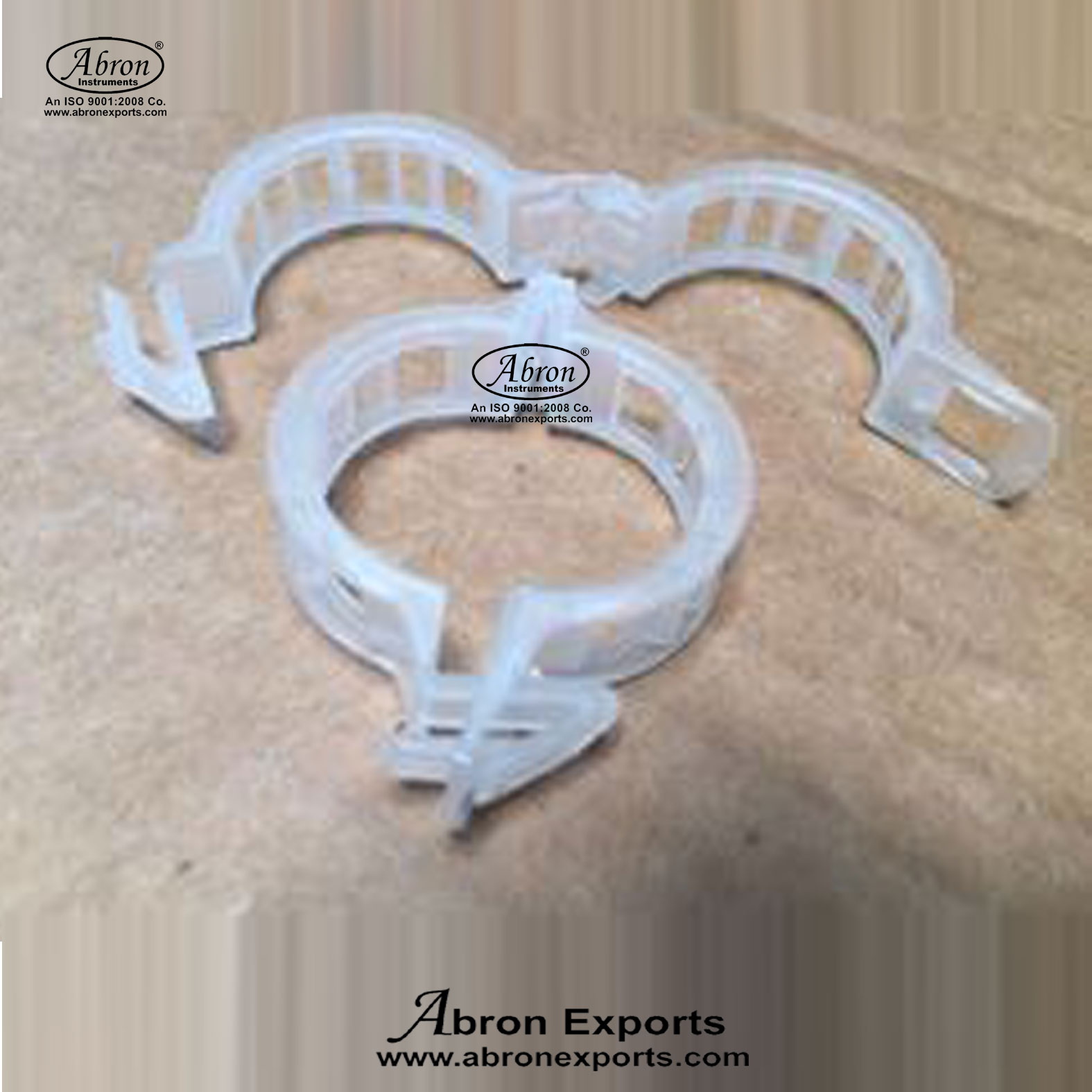 Clip White Colour Tomato Clip 23mm PP material Size 22mm Agro Agriculture Abron pack of 1000 AG-3205E