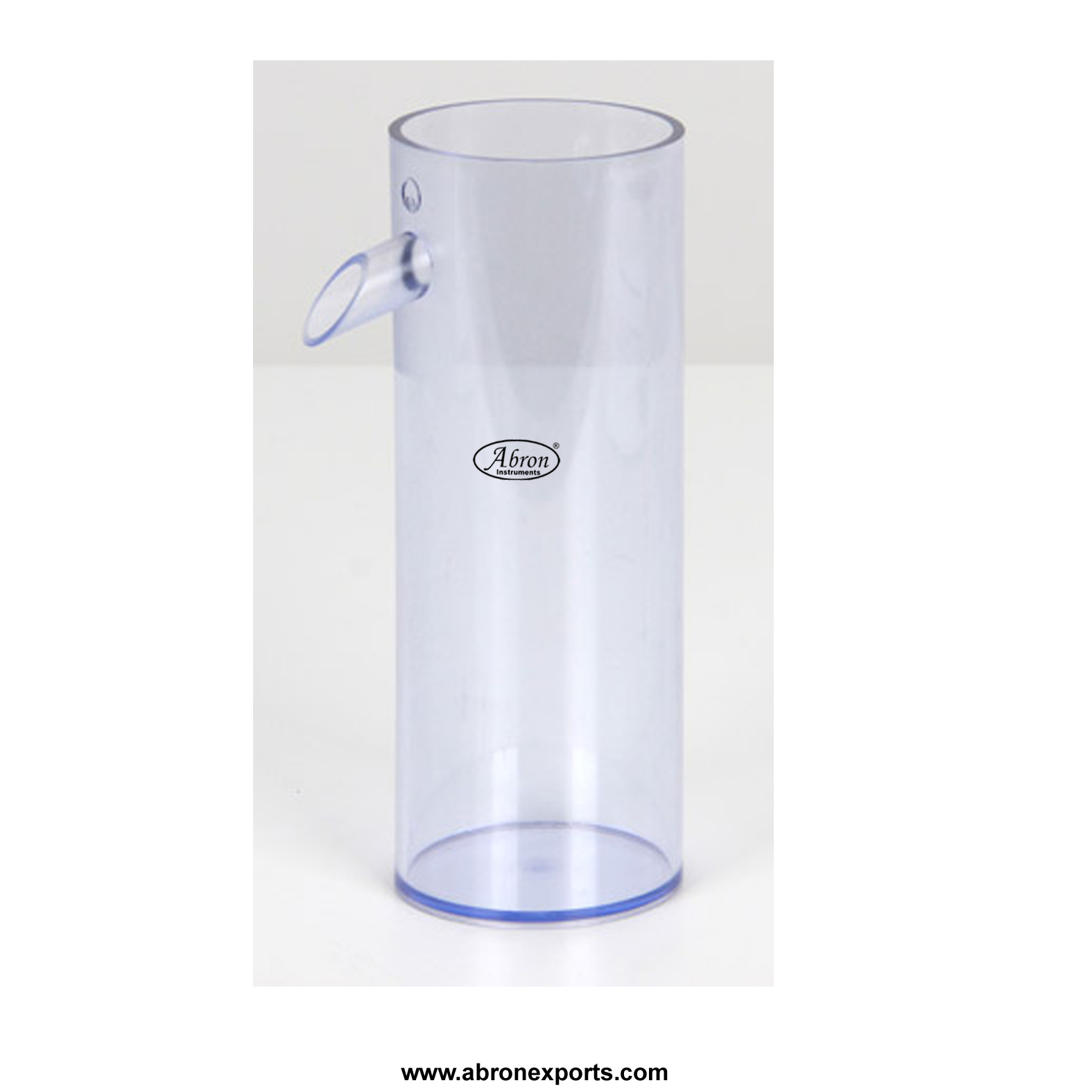 Archimedes over flow cane displacement vessel perspex Abron AP-649PX