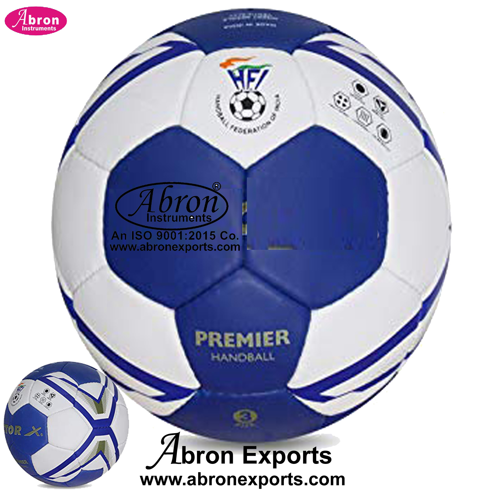 PE-015-S5 Sports Hand ball size no 5 indoor outdoor beach training of competition sysnthetic set of 10 pc sports and physical education abron