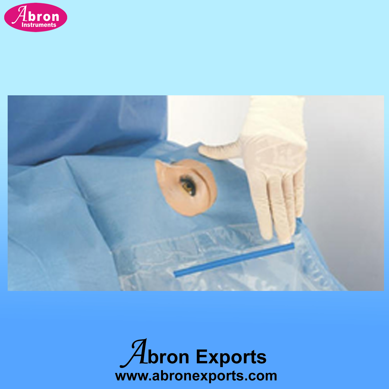 am-522-pd2-Sterile-drapes-one-with-hole-disposable-hospital-ot-surgical-abron-plain-drape-sm-abron