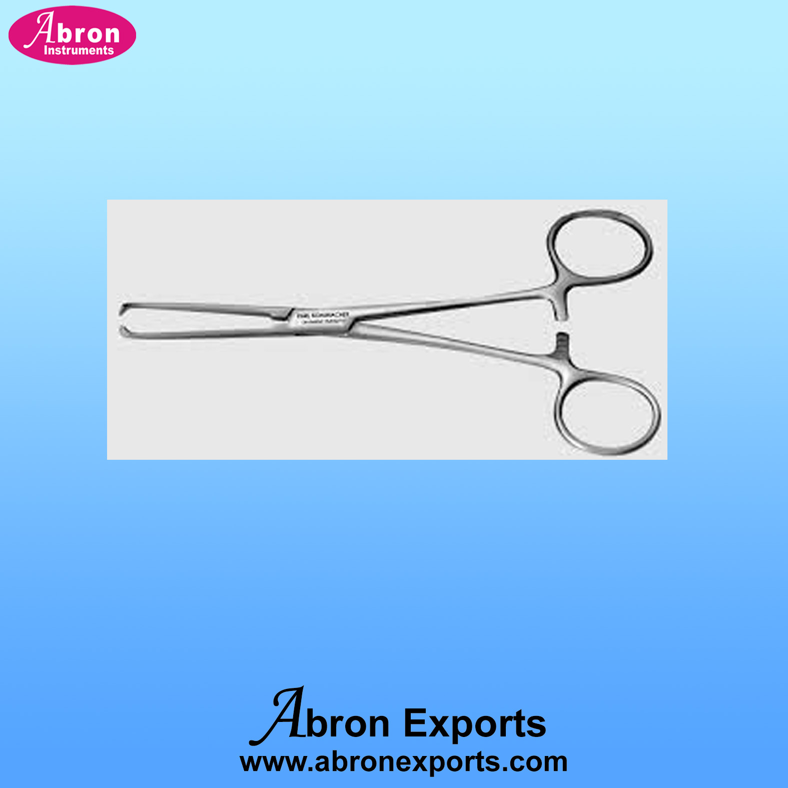 Surgical abron forceps stainless steel tissue biopsy ABM-2620-24 