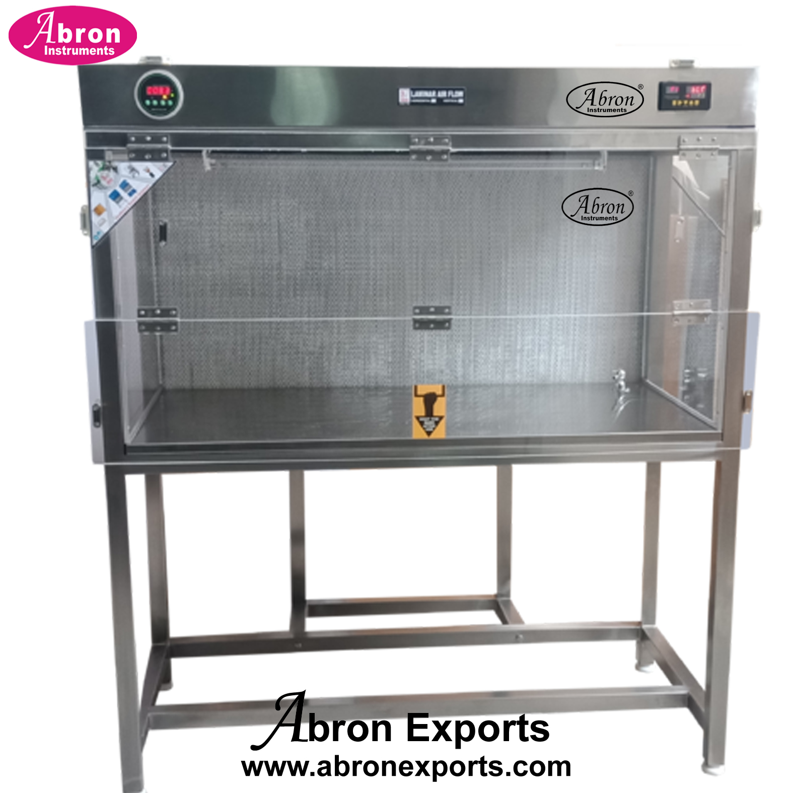 BioSafety air flow negative pressure HEPA FILTER Inside and Outer Stainless steel SS 6x2x2 feet 1500x600x600mm AC-356BF622  Bio safety