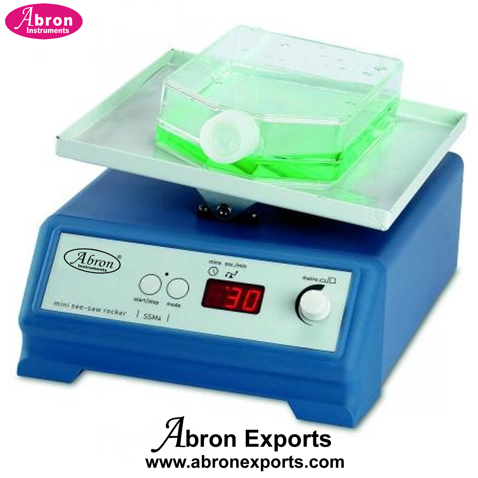 Shaker Rocking single / double platform  with digital timer Digital RPMAC-370-RDTI