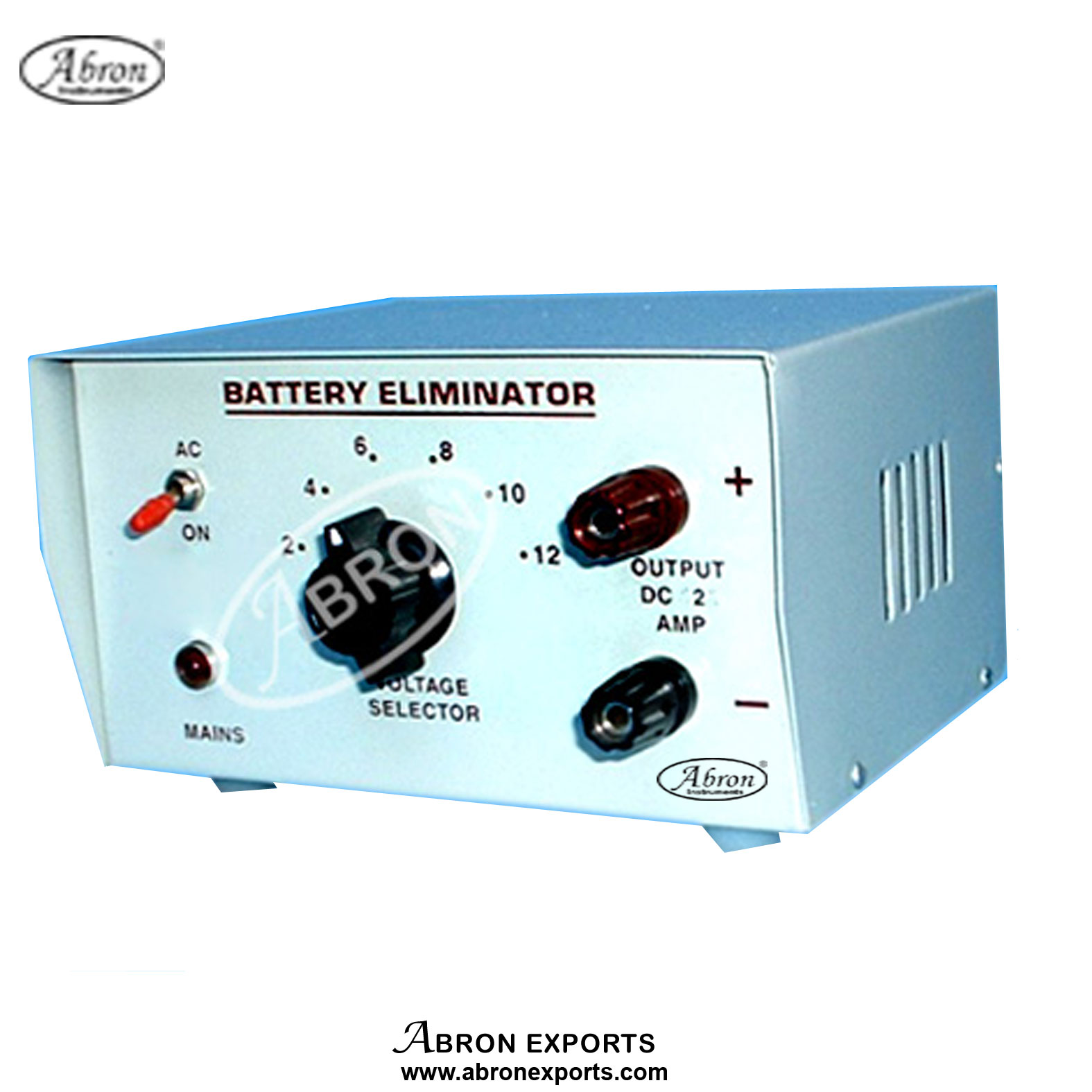 Battery Eliminator (Stabilized) 1/2/5 Amp 0-12v power supply abron AE-1205-I