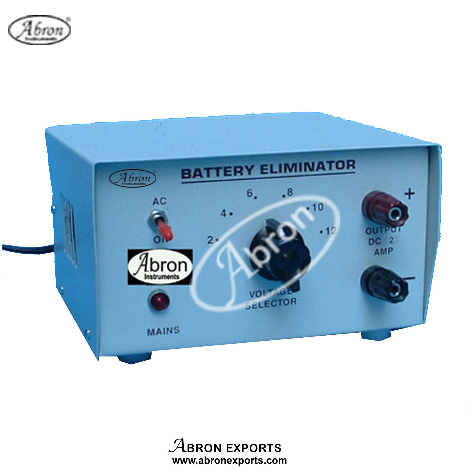 Battery Eliminator AC-DC 2/3/5 A0-12 V IN Steps with power supply abron AE-1205-D