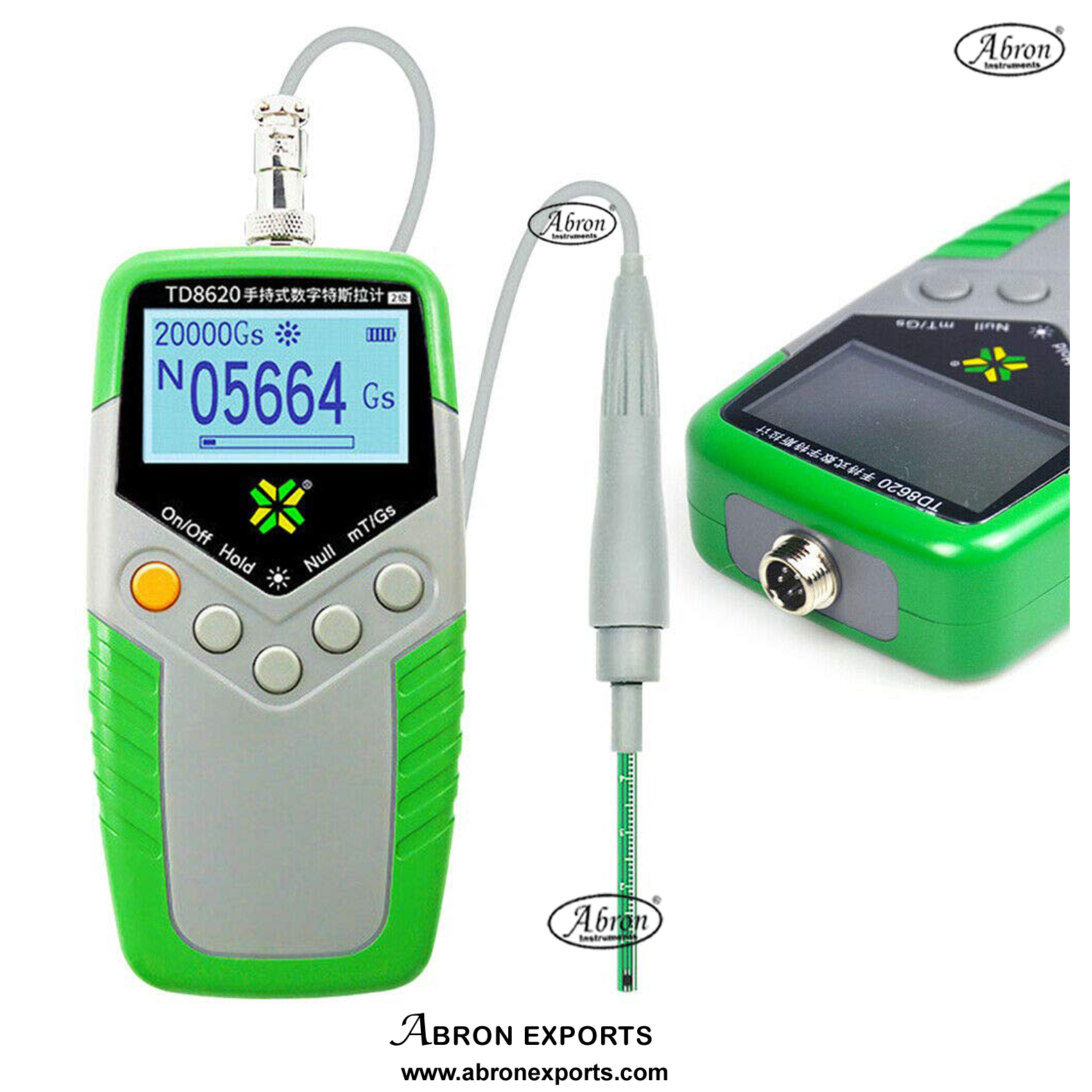 Guass meter with tal portable handy with probe AE-1224