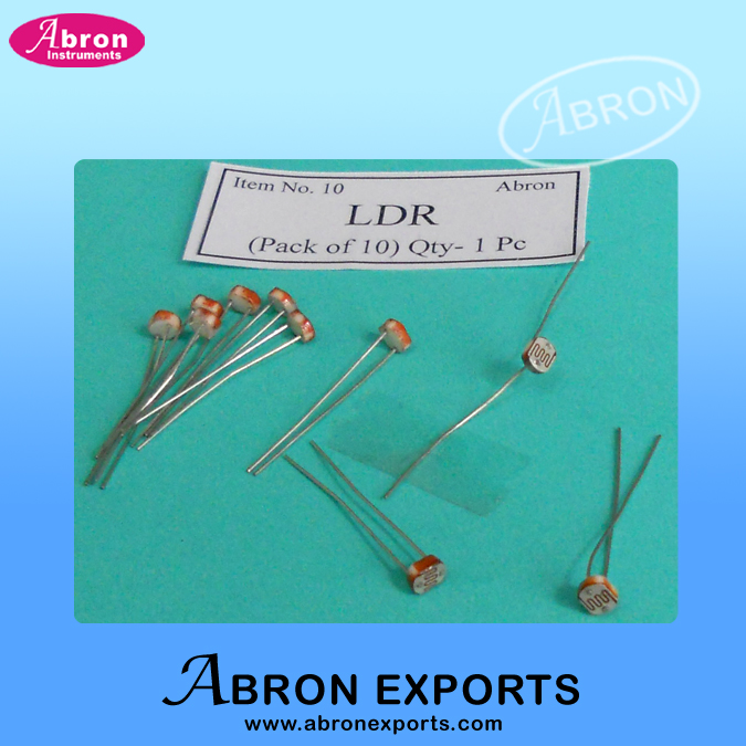 Electronic component circuit spare loose LDR pack of 10 AE-1224LDR10