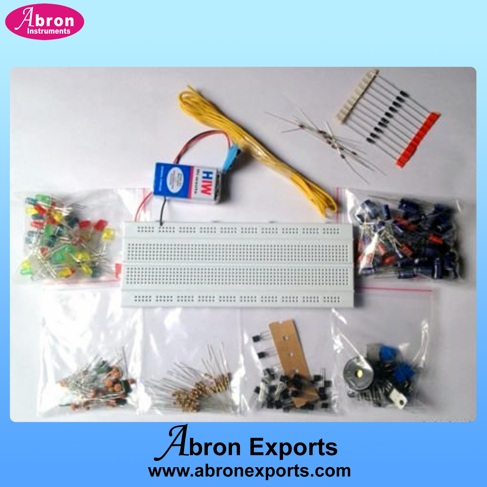 Electronic component abron kit circuit spare loose ic diode led parts loose AE-1224k7