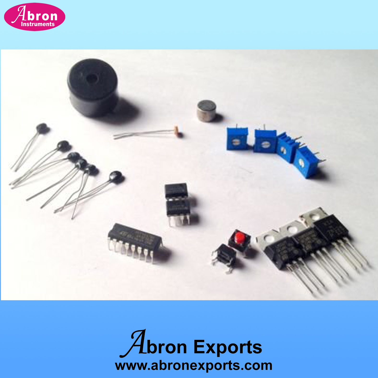 Electronic component abron kit circuit spare loose ic diode led parts AE-1224K9