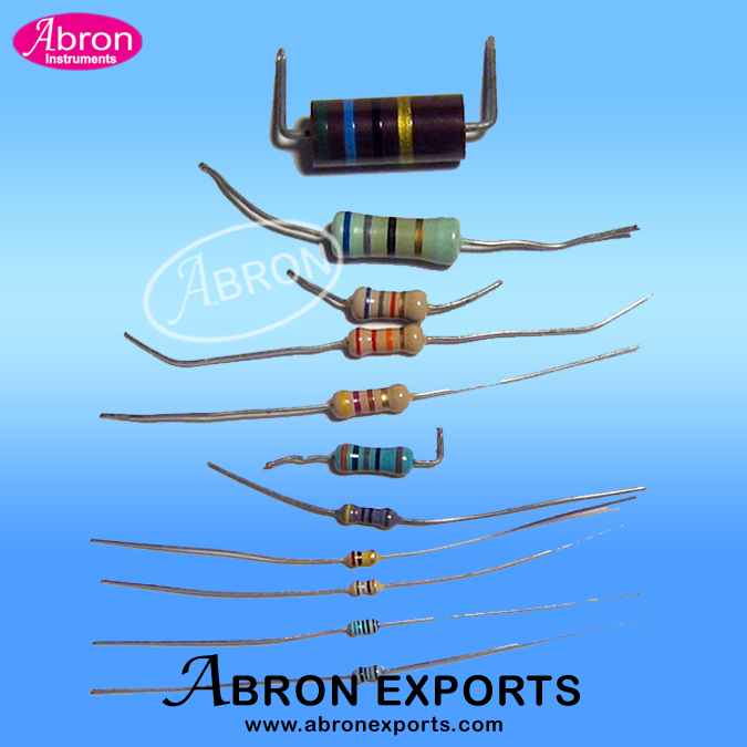 Electronic component abron kit circuit spare loose resistors different assorted AE-1224RD