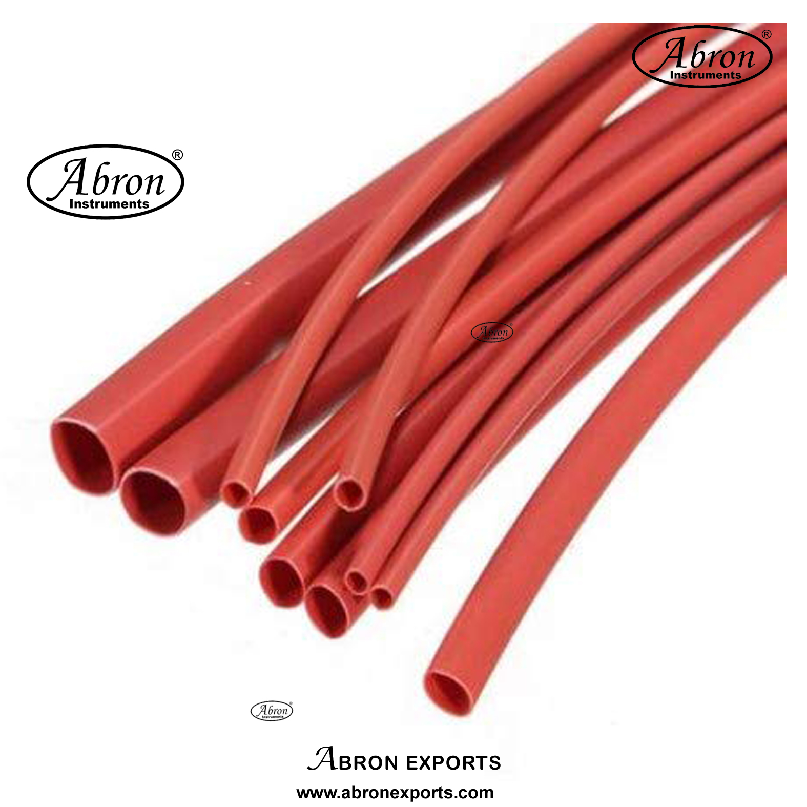 Wire shrik sleeve wraping wire joint 2-3-5mmxtotal 6meter Polyolefin Heat Shrink Tubinh Red Abron AE-1224WS