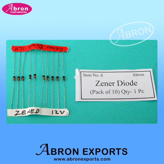 Electronic component kit abron component spare zener diode loose pack of 10 AE-1224Z10