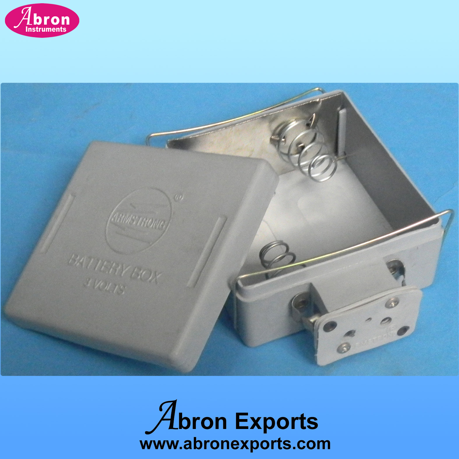 Electronic kit abron circuit box with banan socket aa cell holder box battery AE-1258-B08C