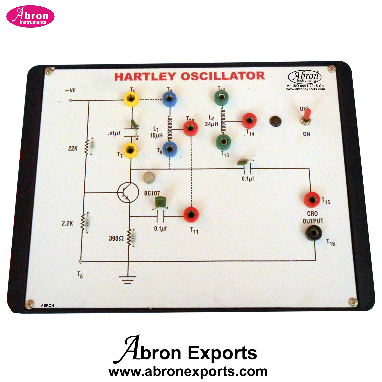 Hartley Oscillator Bsc Exp 183 Electronics To design Hartley oscillator and to calibrate the dial of its tank circuit capacitor in terms of frequency and to find the dielectric constant of a liquid sa