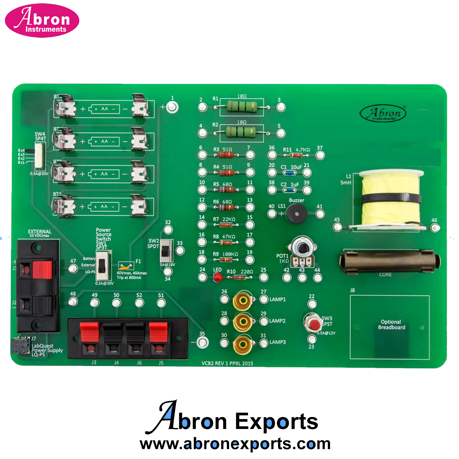 Electronic-kit-training-board-circuit-abron AE-1258V