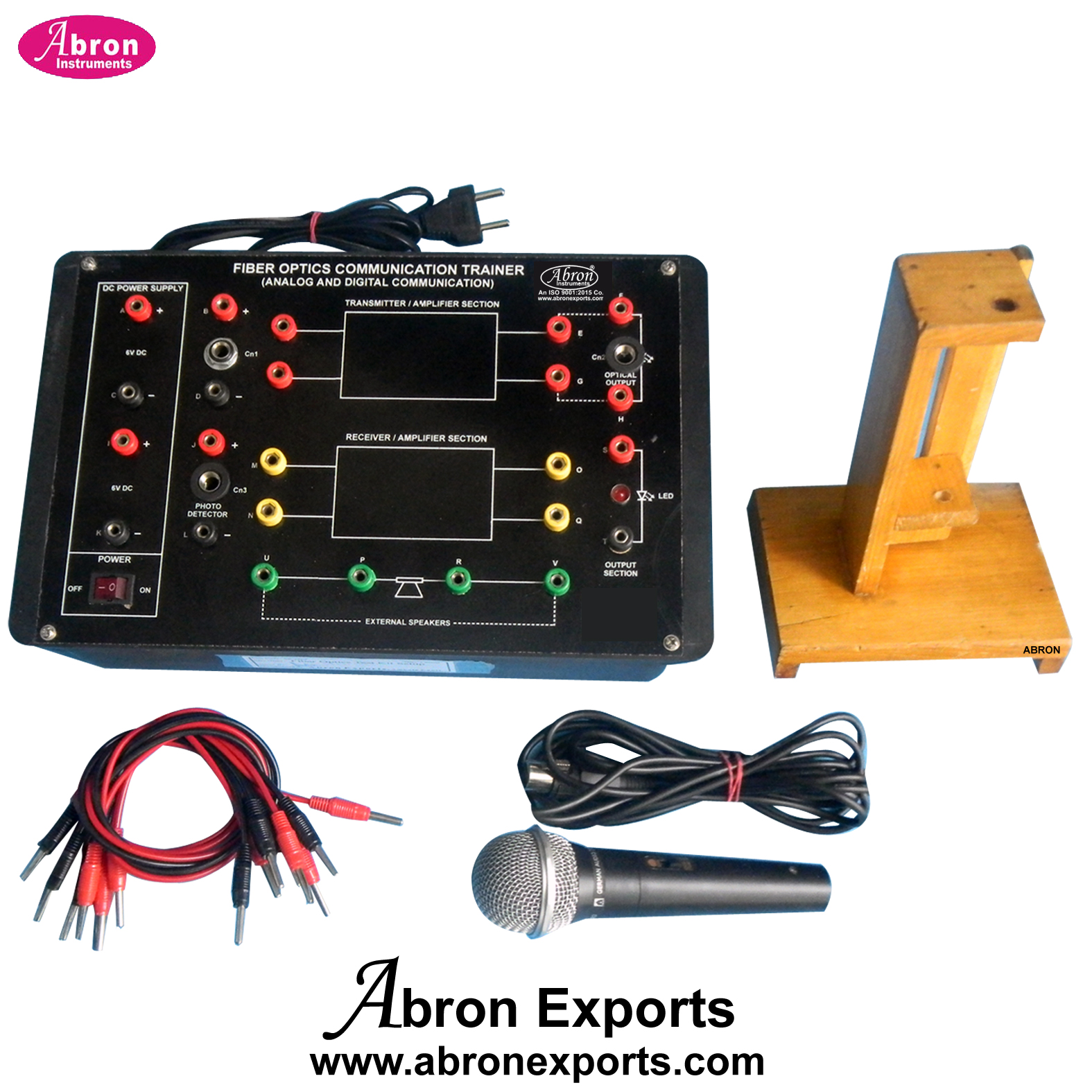 Fibre Optics LED Trainer kit with Power supply AE-1269A