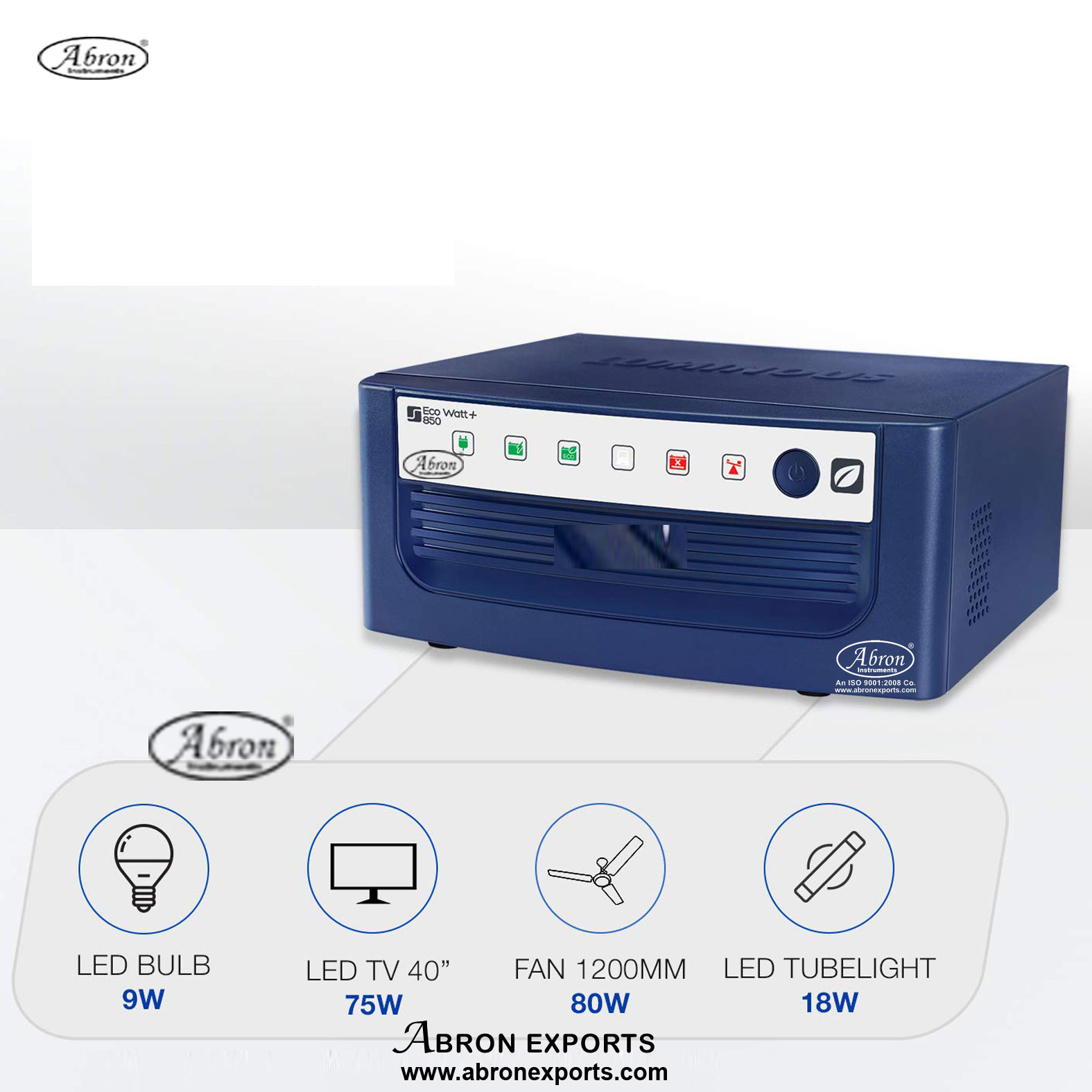 Inverter 300 watts without battery with LED With LED Indicator Charging / main / inverter AE-1291A3