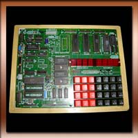 Microprocessor Computer Trainer 8085A @ 3MHz 6 digital LED with Key Pad LED display power supply AE-1305DY 