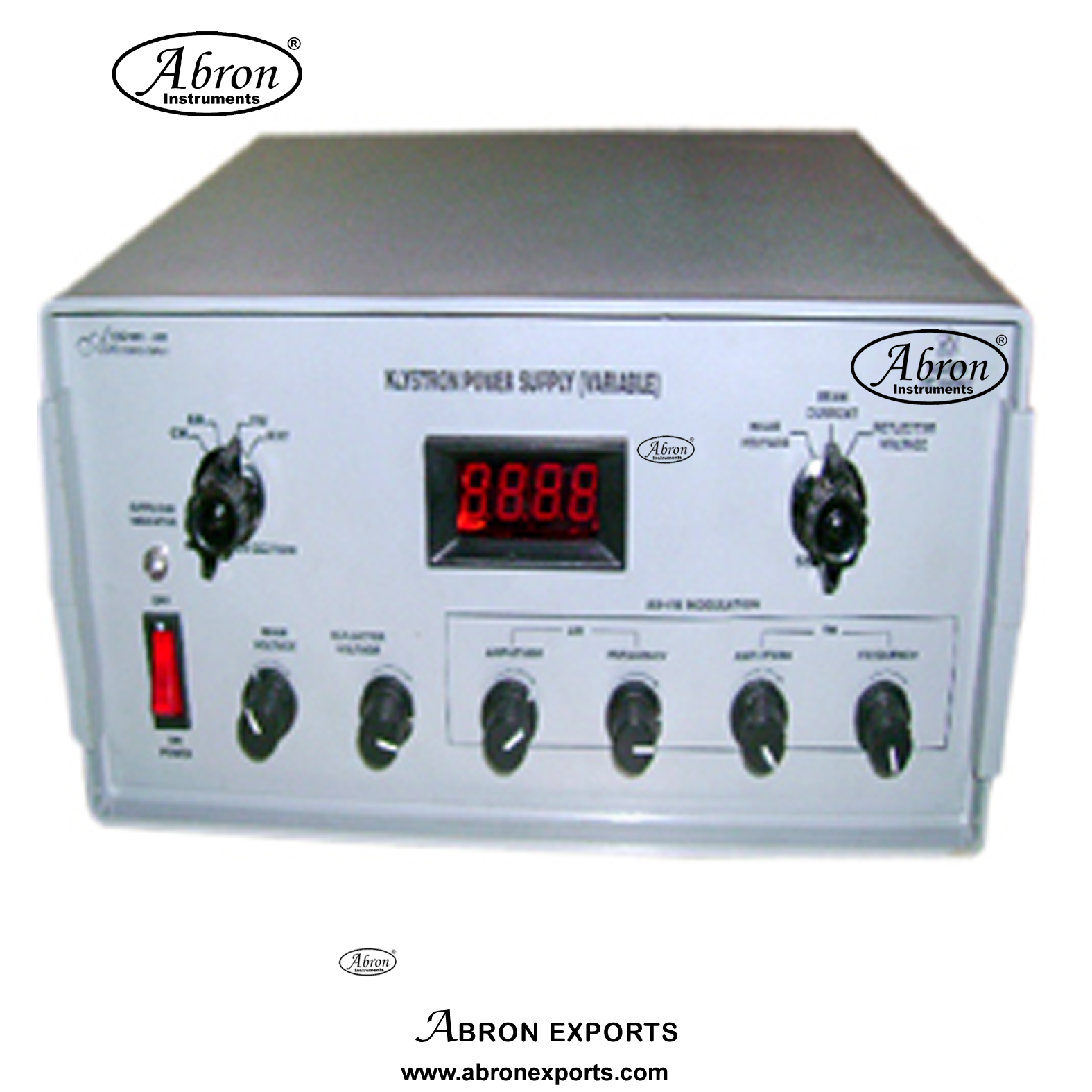 Microwave test bench setup spare Klystron Power Supply Square &Saw Wave digital Abron AE-1305GP
