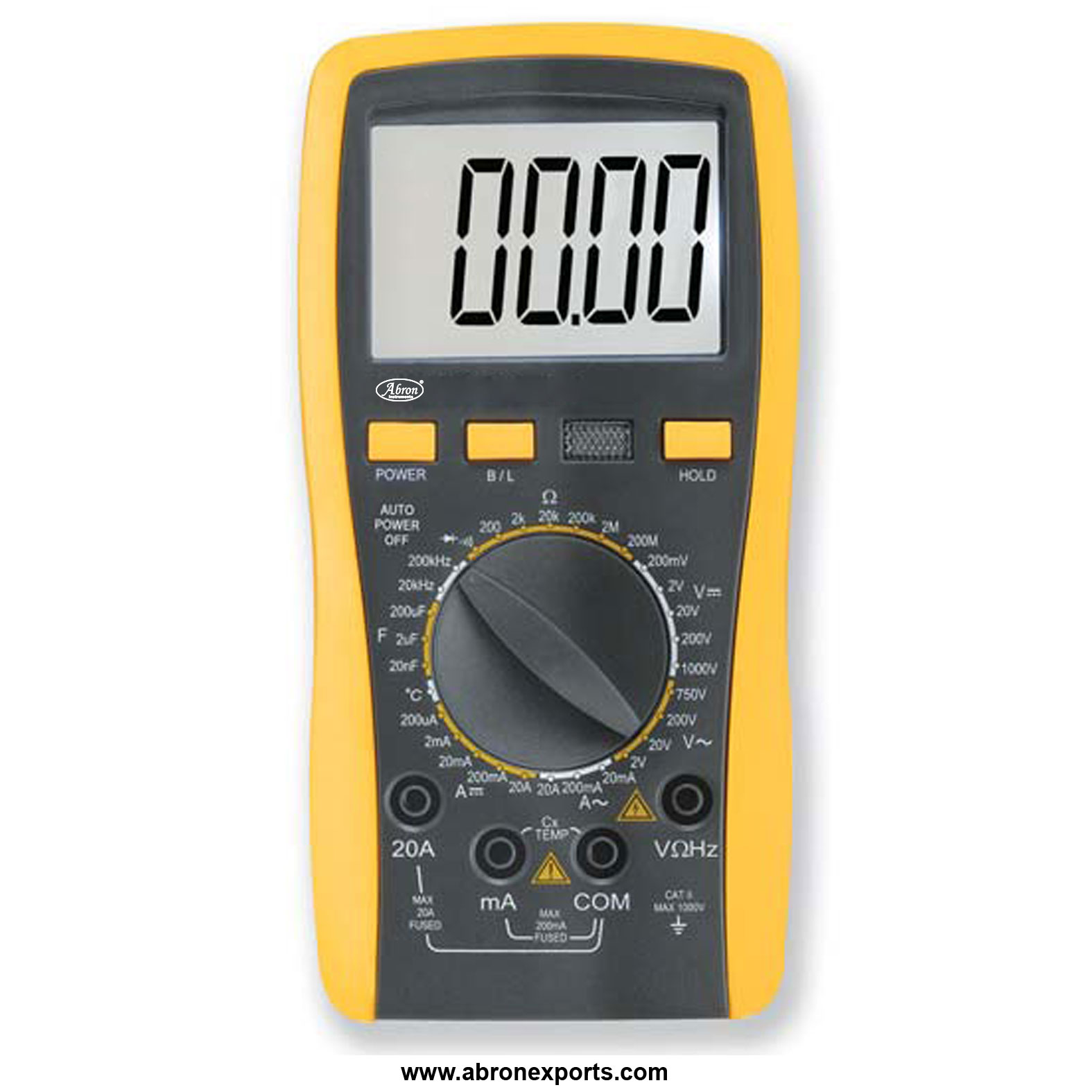 Capacitance Meter Digital  auto range 10pf- 30mfd LCD with 9V battery operated and pair of probes AE-1218	