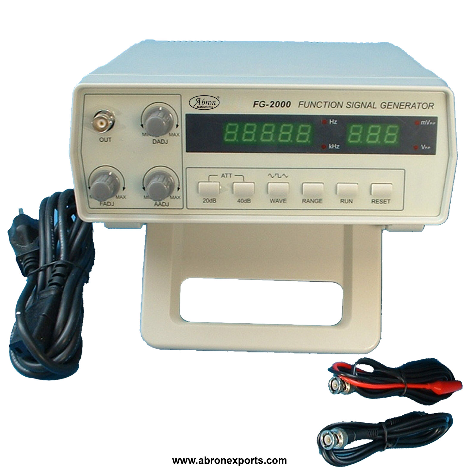 Function Generator FG 20Hz To 2MHz Digital Sine square triangle wave Audio Frequency Oscillator Amplitude 2v/ 20V PP AE-1353D2B	