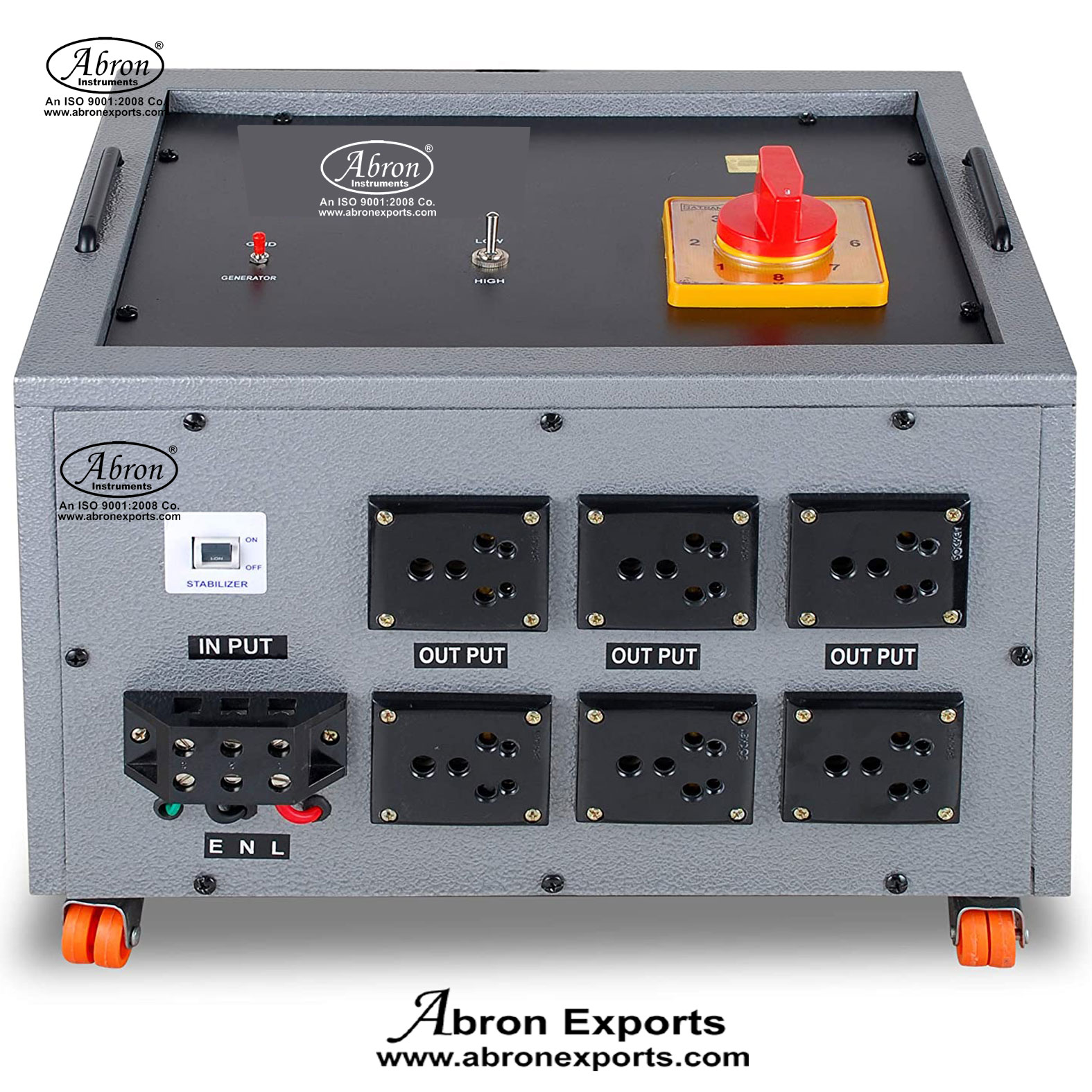 Servo Controlled stabilizer 10kva-Input 130-270v Output 230v Abron AE-1387E
