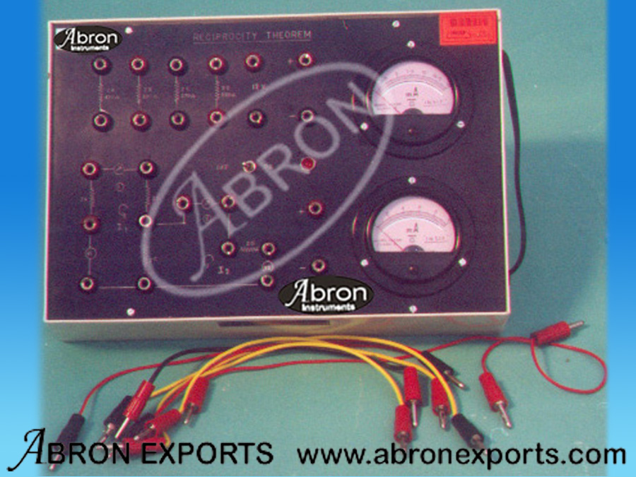 Theorems Reciprocity Network with Circuit and Power Supply AE-1430F