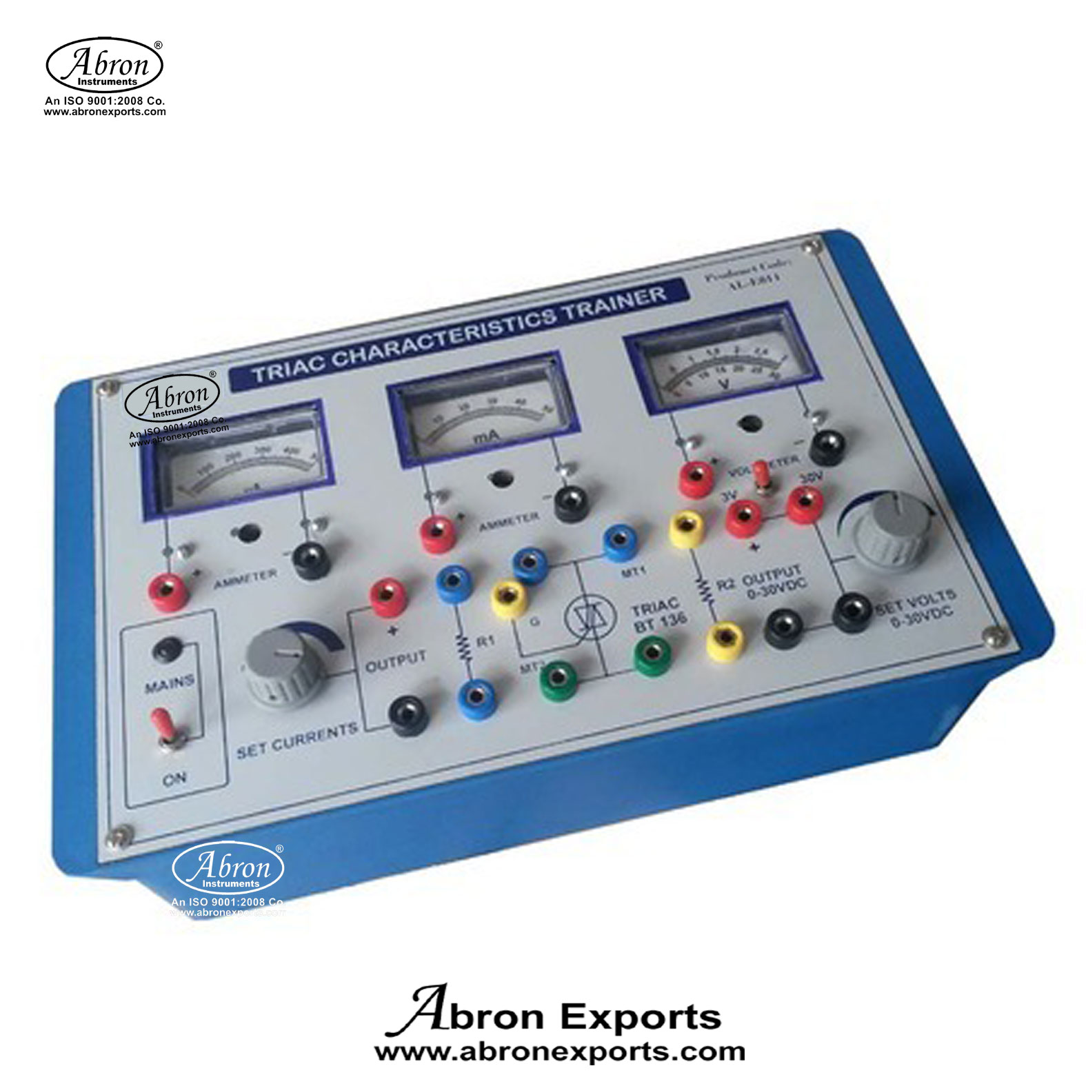 Triac Characteristics Trainer With 3 meters trainer circuit board with power supply Abron AE-1437A