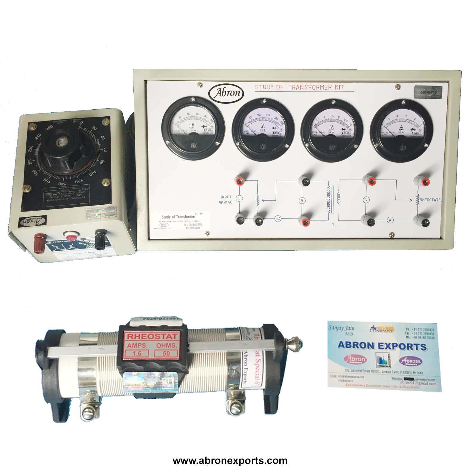 study-of-transformer-training-kit-with-4-meters-abron AE-1439C