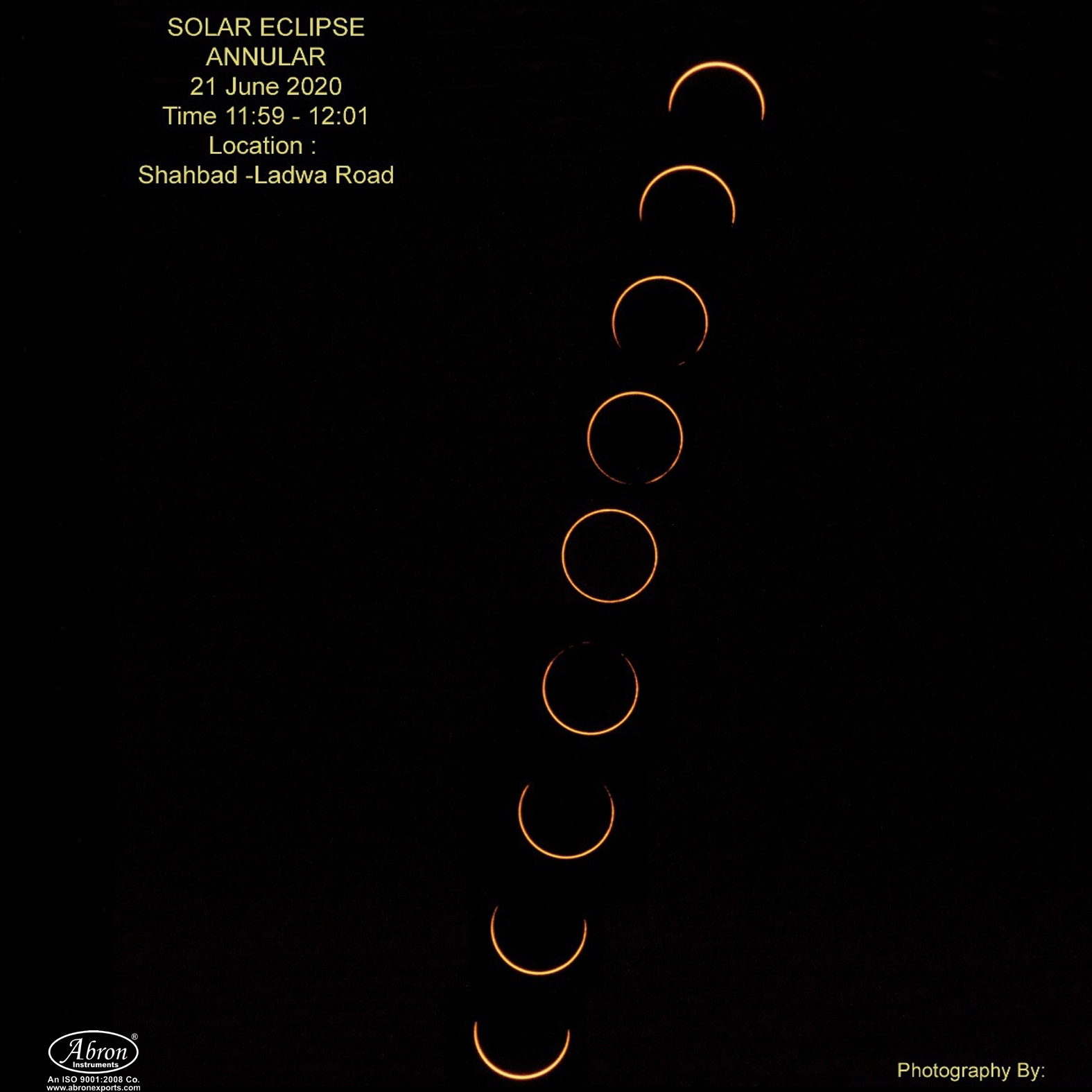 Solar ecilips 2020 pic actual Phases  buy 8x10 inch AG-121SP