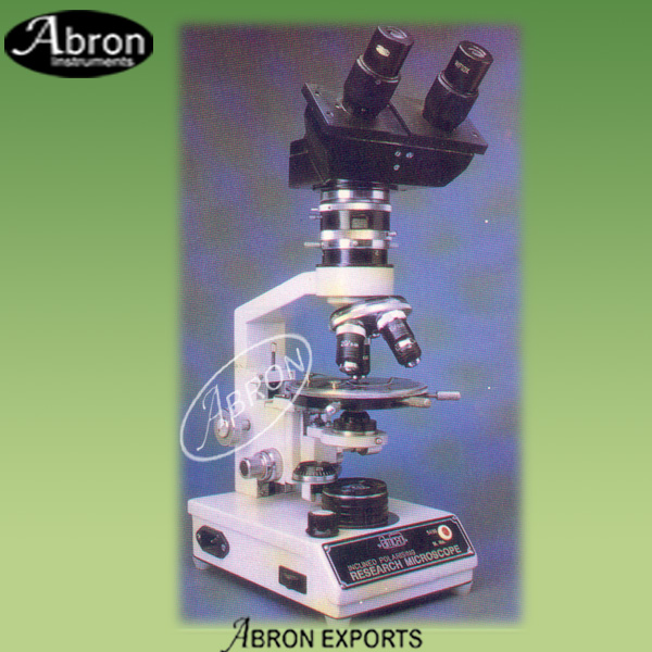 Petrological Microscope Bino Polarising graduated stage AG-291