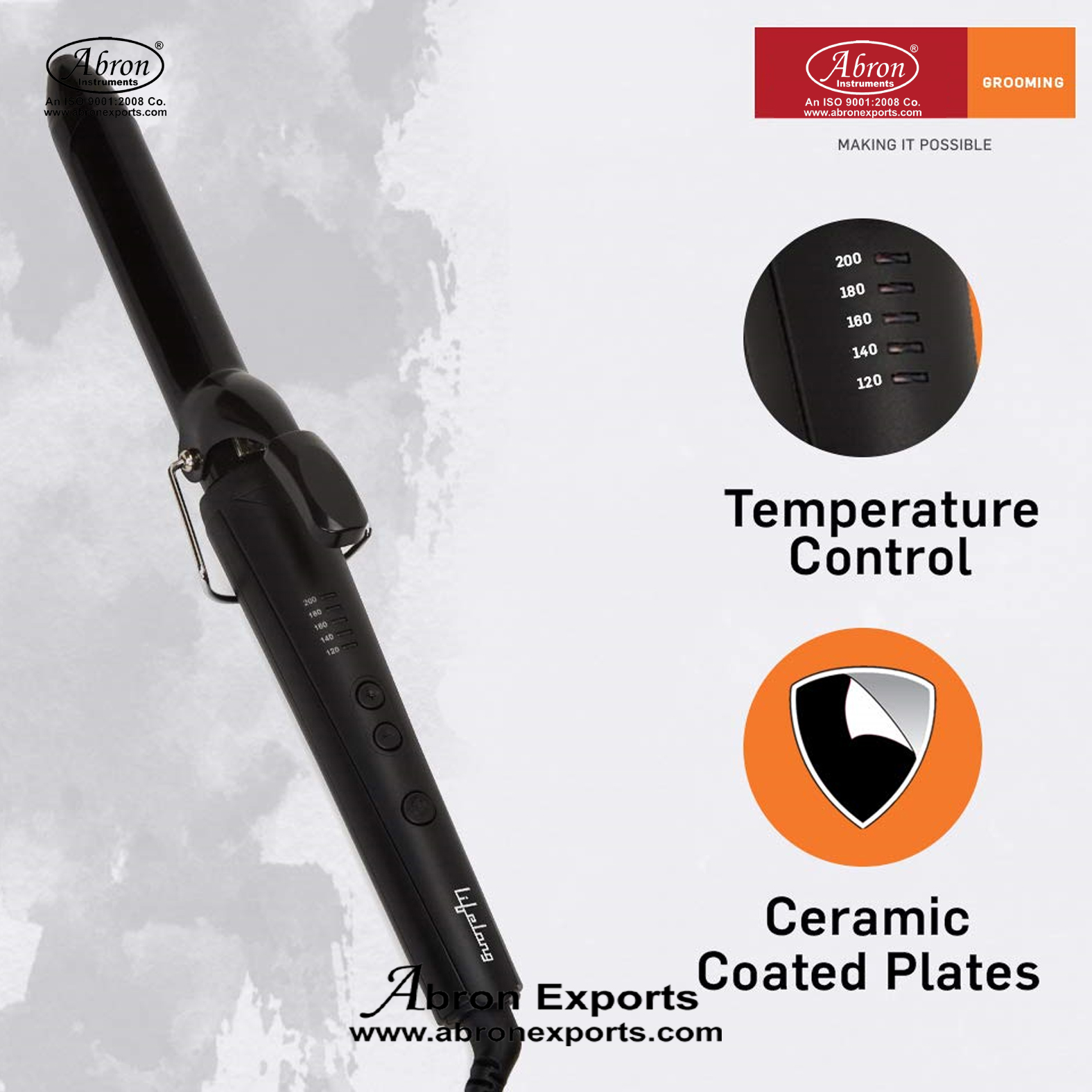 Hair Saloon Furniture Chair Saloon Abron Curler Life With Temperature Setting AG-5512A