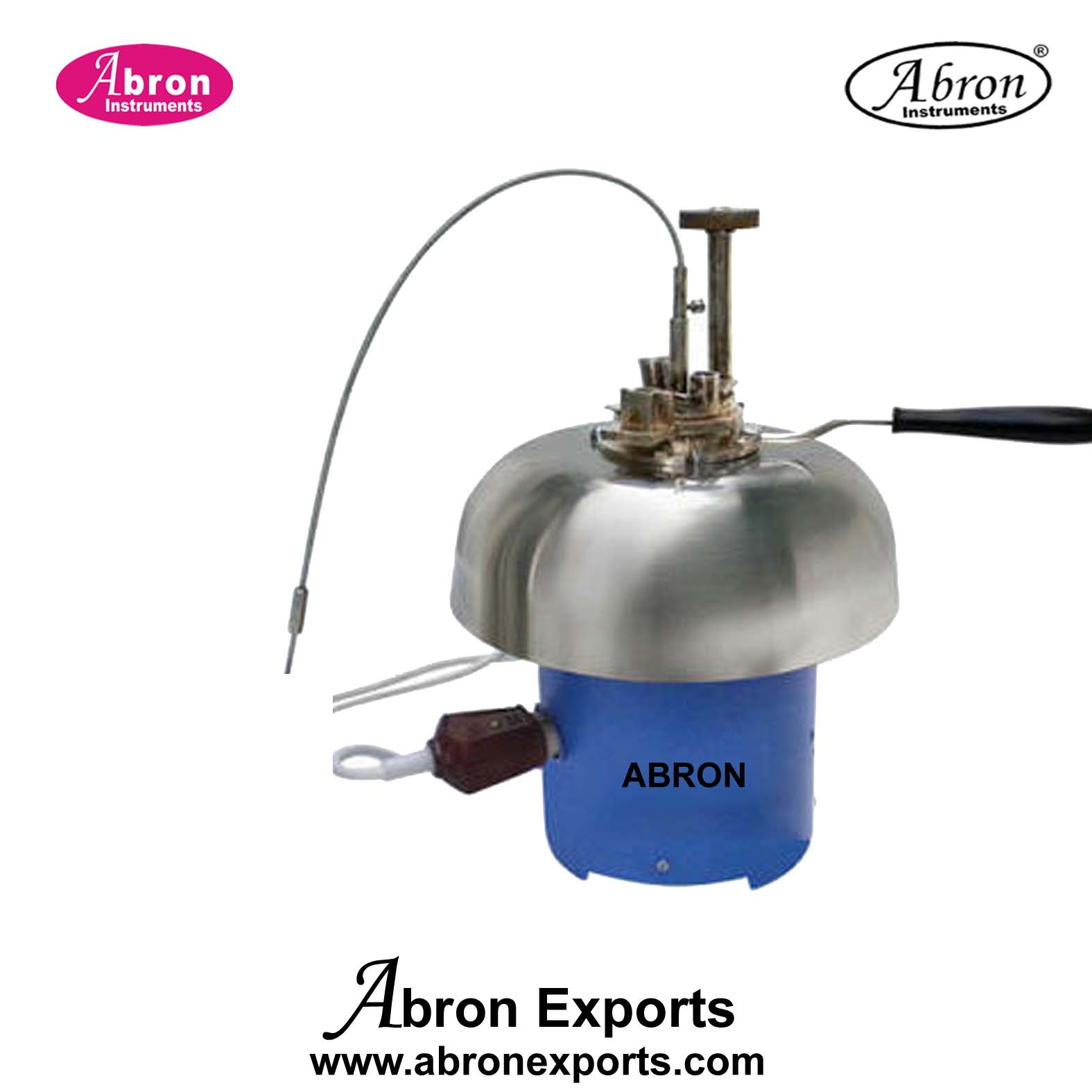 Oil Testing Pensky Marten Flash Point Apparatus electric with variac as per IP 34 & IS:1448  Abron AO-310A