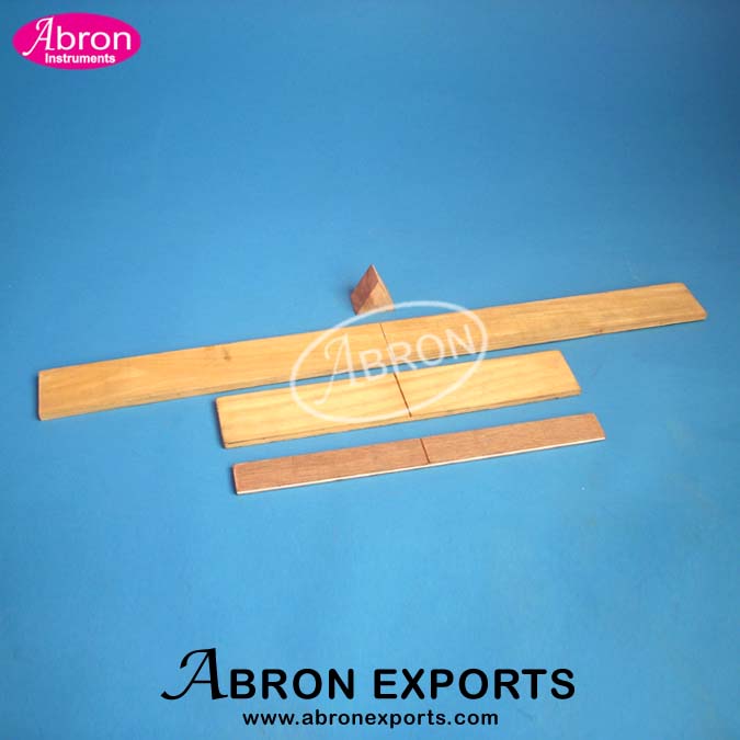 Beam balance falcrum plank 30cm 12inch lever study abron AP-657-P