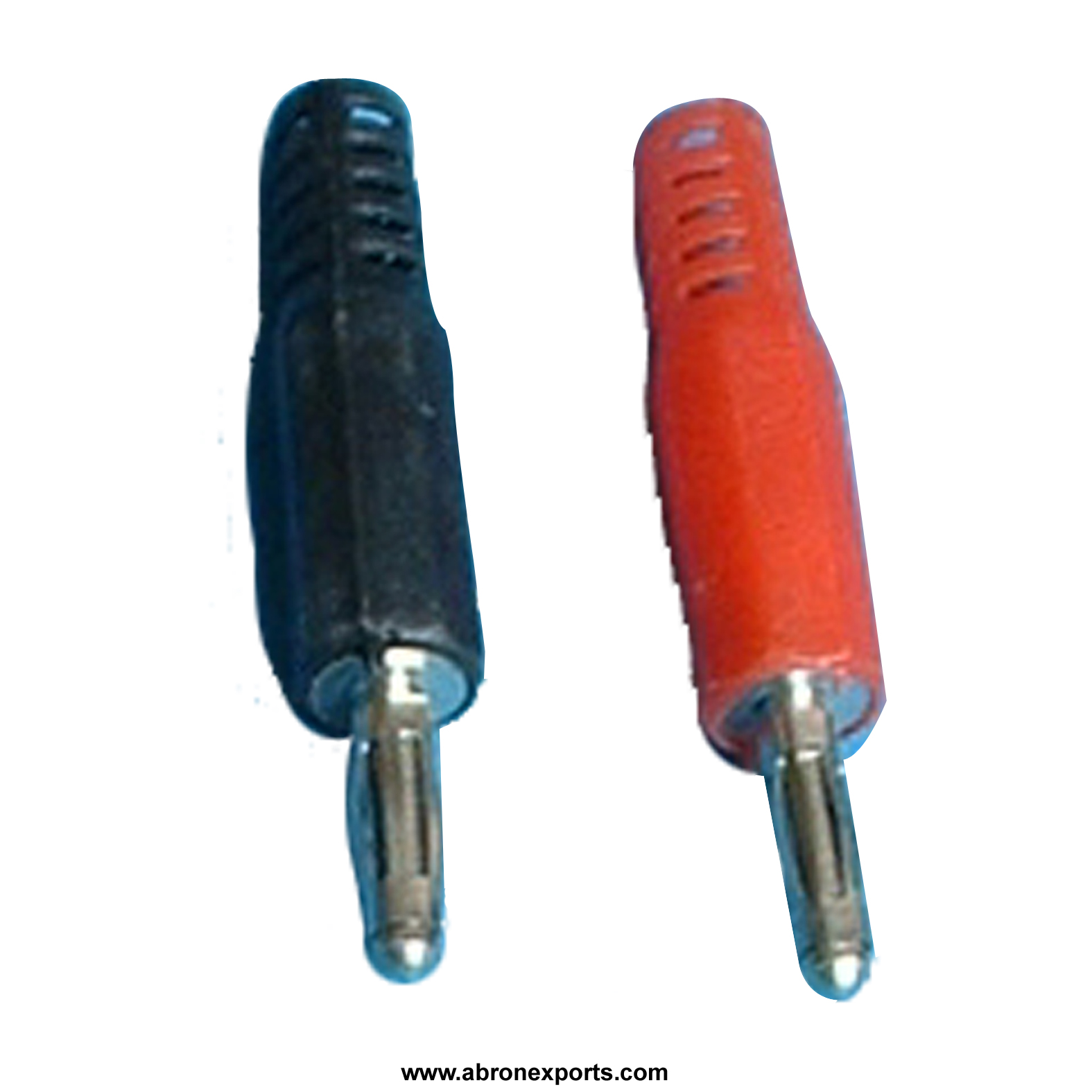 Banana plug 4mm red black for wire abron AP-686A Physics 10 pc
