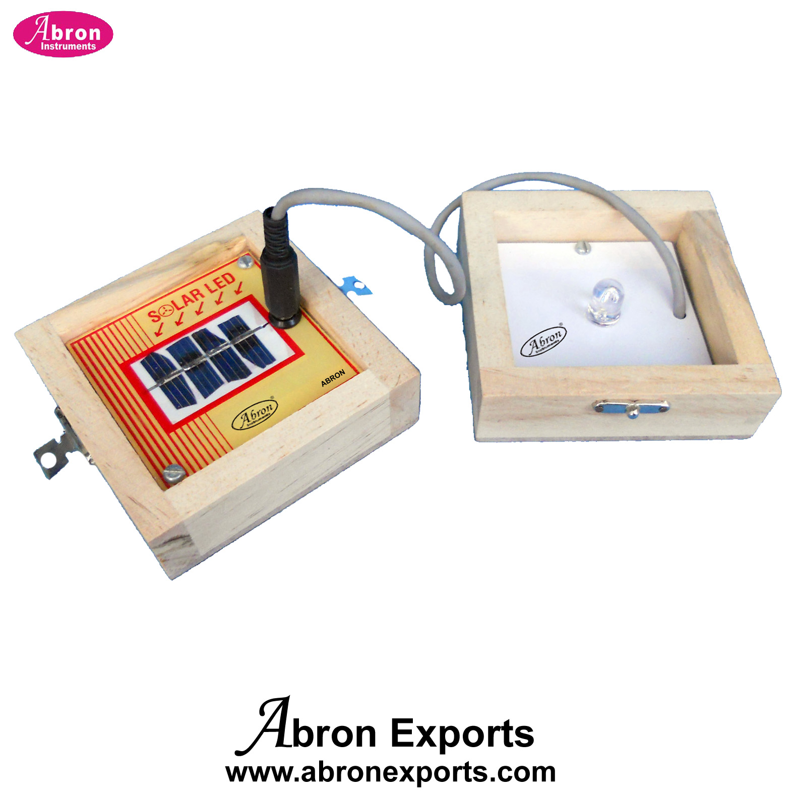 Solar Cell Photo cell on base with LED in box AE-1373B