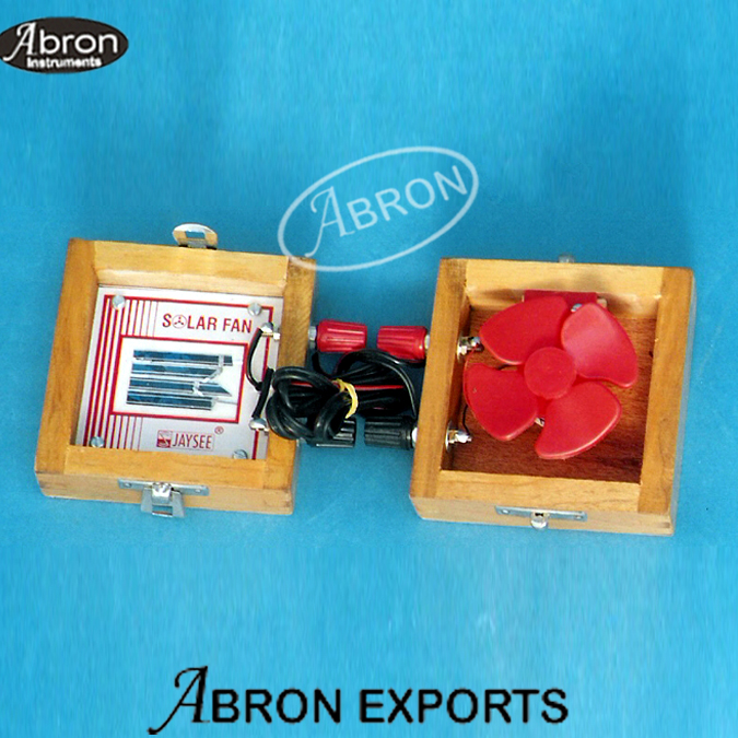Solar Cell with Fan Abron