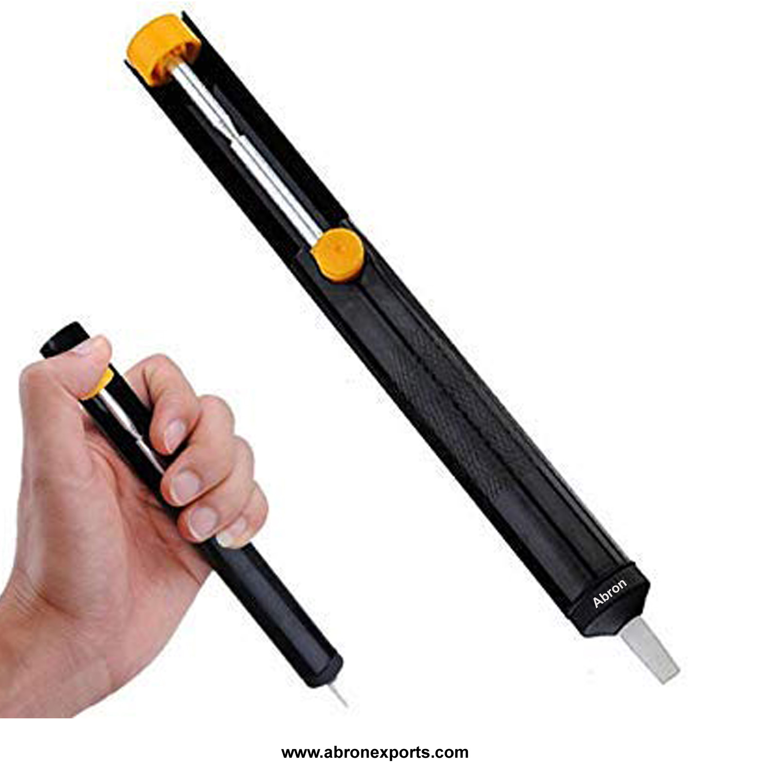 Desoldering pump aluminium body abron