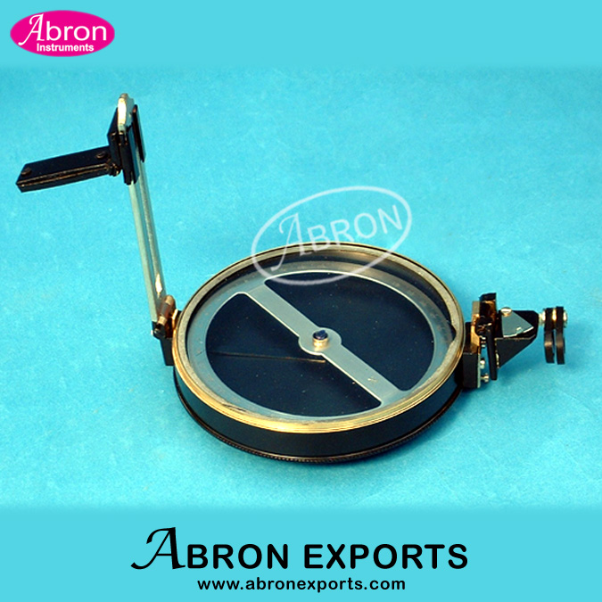Magnetic Compass Brass  150mm in carrying case Abron