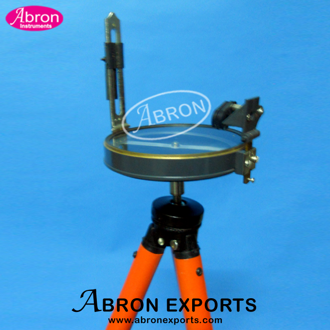 Survey Compass 100mm Brass with stand Abron ASI-78A