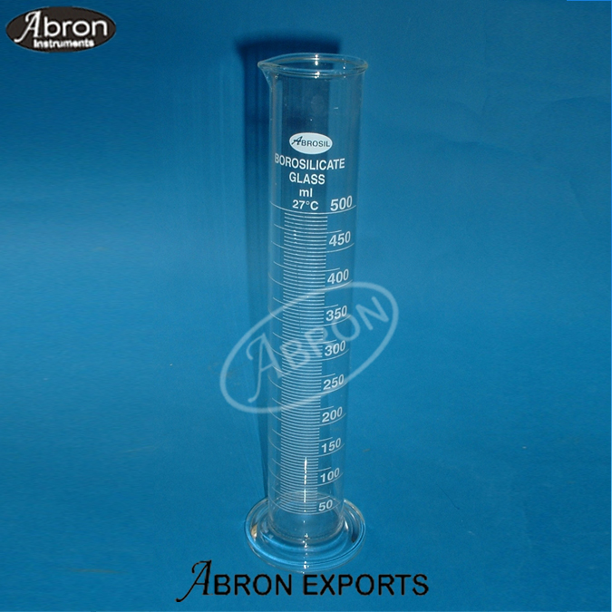 EC-015F Measuring Cylinders glass cylinder measuring 500 ml cm3  abron 