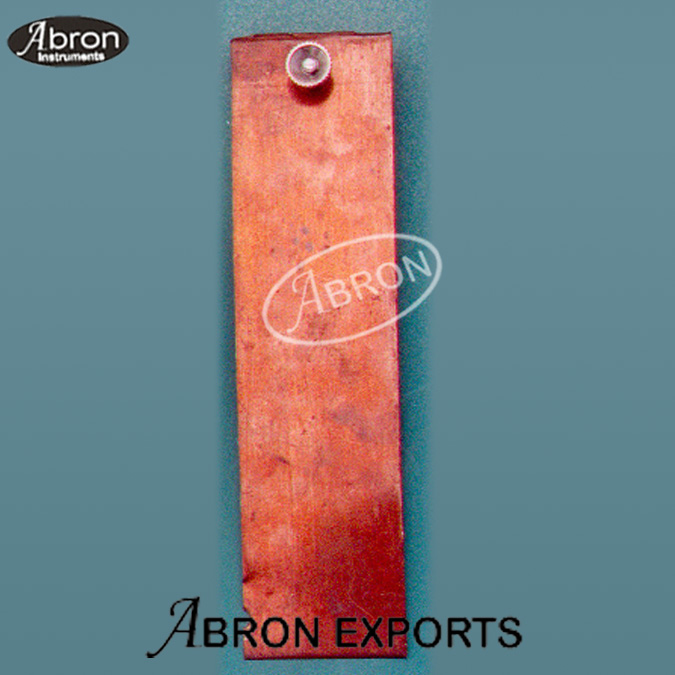 EC-016-3b Copper Electrode 110 x 70mm Abron