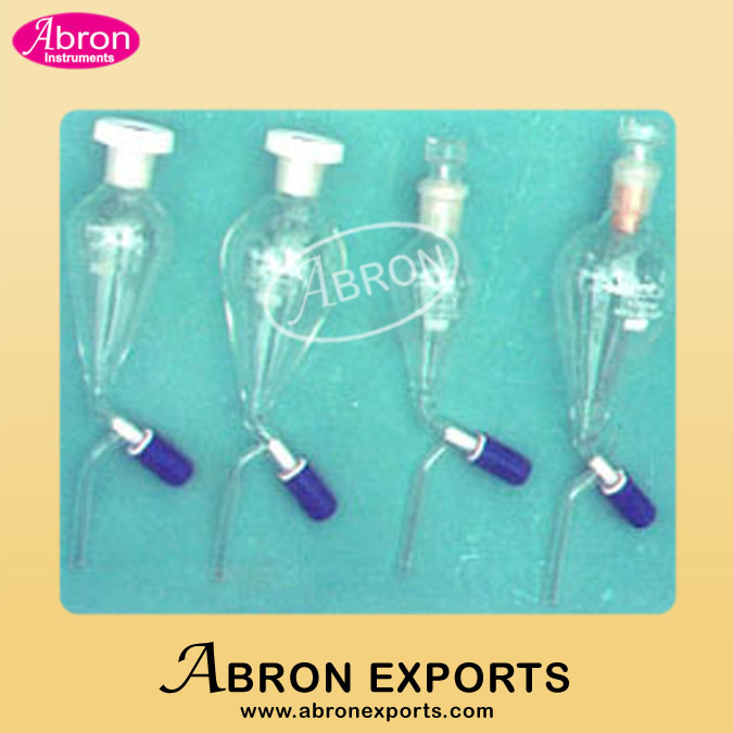 EC-018-27 Funnel Separating Pear Shaped 50ml Abron